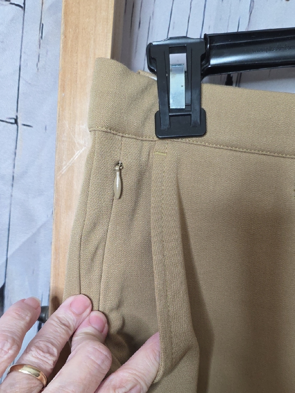 Quince Ultra Stretch Smart Chinos,  Black or Dark Gray Or Khaki Dress Pants - Picture 15 of 15